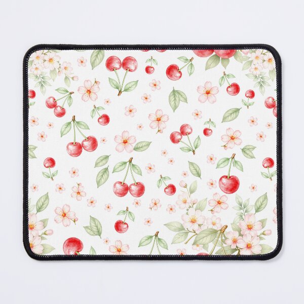 Item preview, Cherry Blossom Orchard Watercolor Pattern designed and sold by pola-pola.