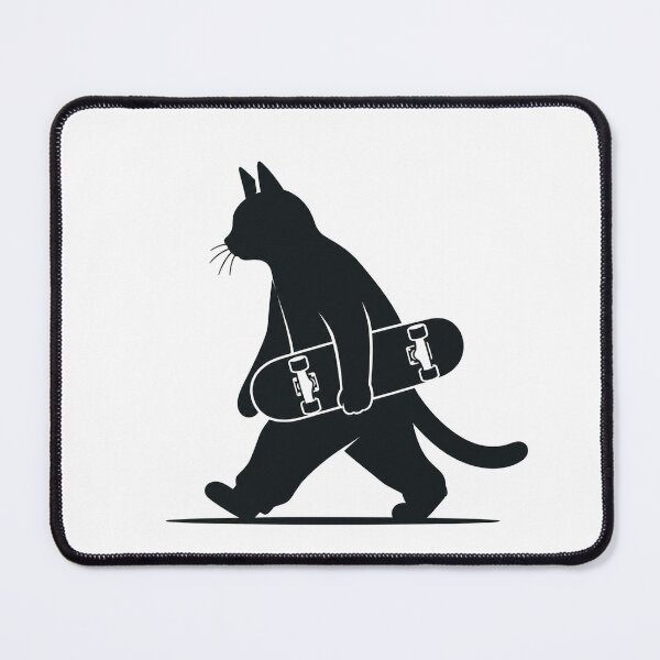 Item preview, Traveling Sports Cat - skateboard designed and sold by neko-lyric.