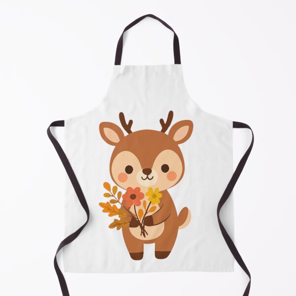 Item preview, Bloom Where You Are Deer - Forest Kawall Sticker designed and sold by foryouandyours.