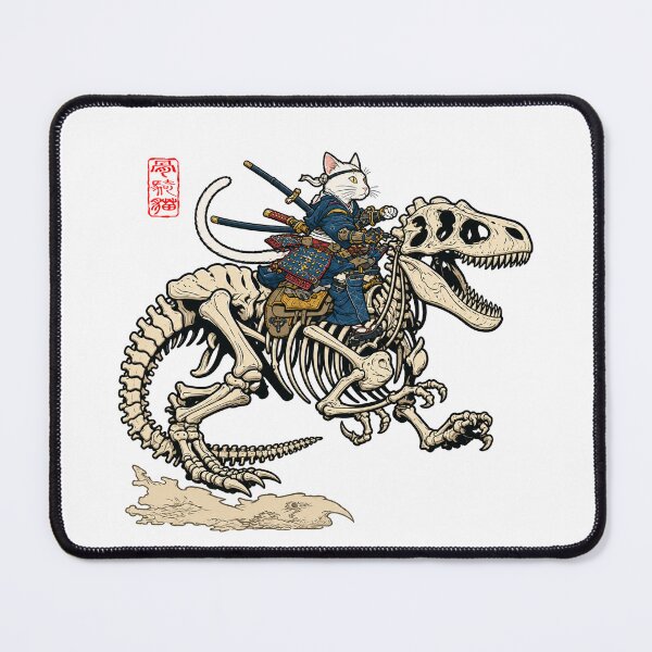 Item preview, Bone Rider Cats: The Samurai (Clean Design Version) designed and sold by neko-lyric.
