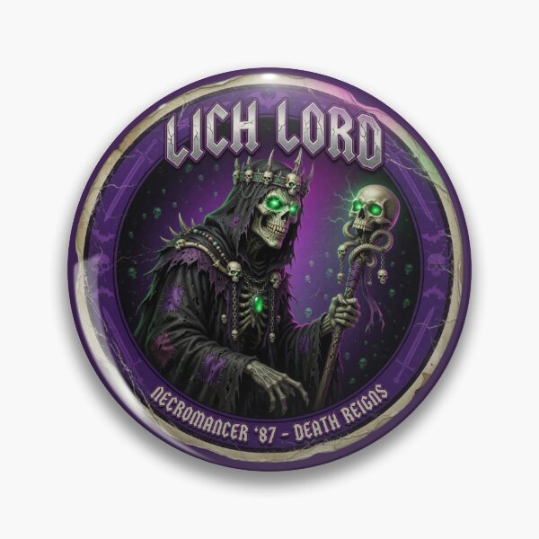 Item preview, The Lich Lord designed and sold by NerdSpaceBrazil.