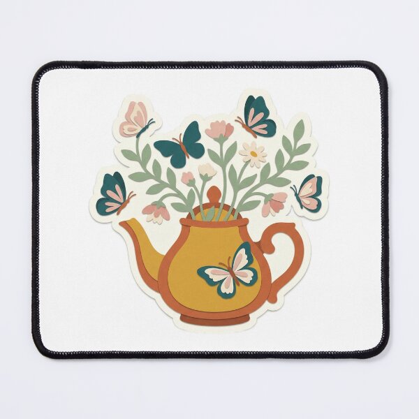 Item preview, Butterfly Garden Teapot designed and sold by belajarubic.
