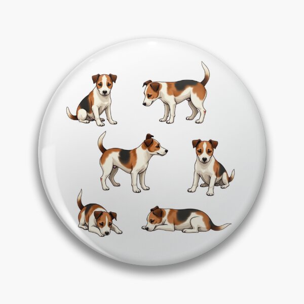 Item preview, Jack Russell Terrier set in various poses designed and sold by Prints by Mat.