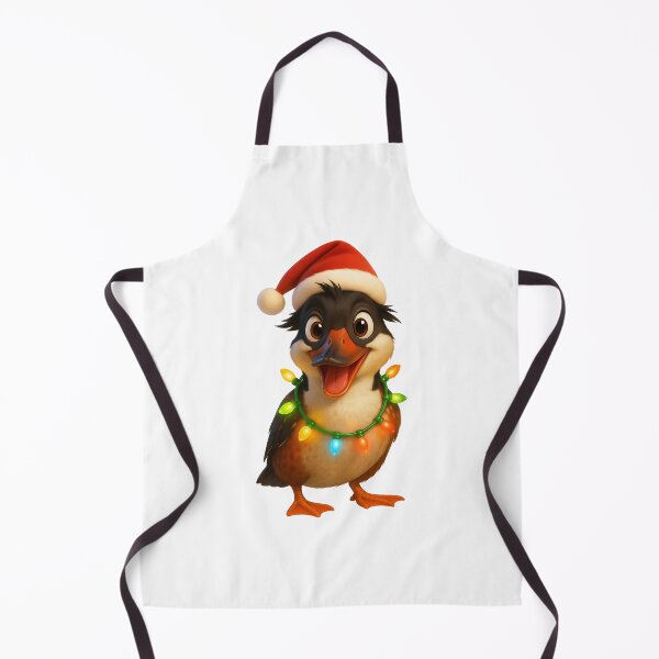 Item preview, Christmas Merganser Duck designed and sold by Sillytoe.