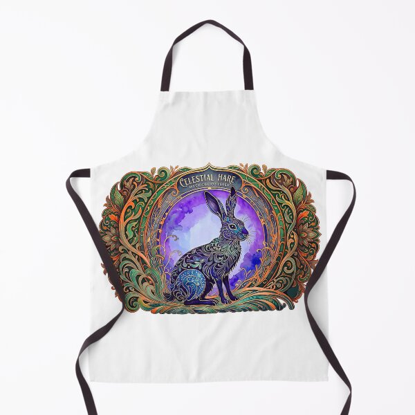 Item preview, Celestial Hare with Retro Vibe designed and sold by LaRoach Digital Arts.