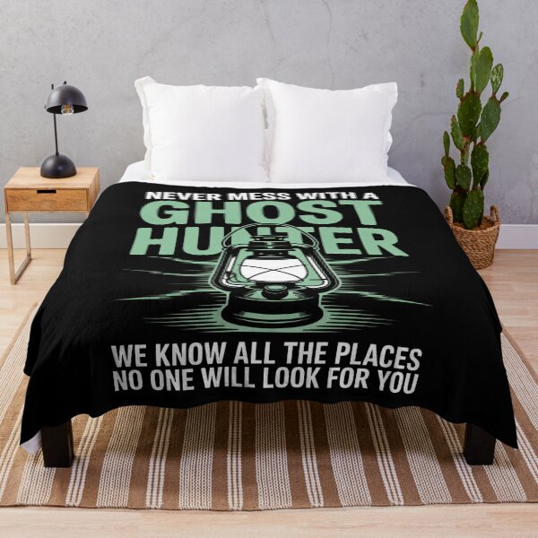 Item preview, Never Mess With a Ghost Hunter Funny Paranormal Investigator Sarcastic Gift designed and sold by Say It With Ink.