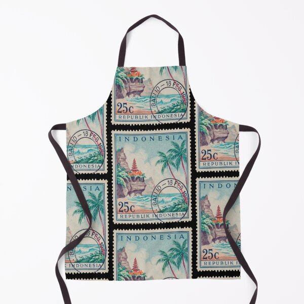 Item preview, Bali Indonesia Coastal Postage Stamp Travel Sticker designed and sold by stickercuffs.