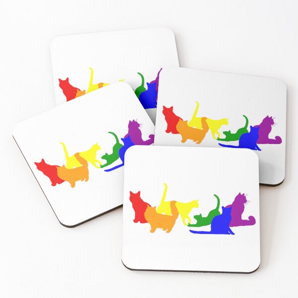 Item preview, Gay Pride Cats Design designed and sold by CarefulCreation.
