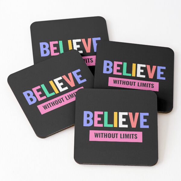 Item preview, Believe and Achieve - Colorful Motivational Typography Design designed and sold by No Excuses .