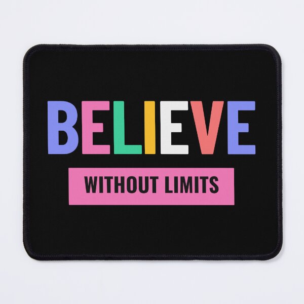 Item preview, Believe and Achieve - Colorful Motivational Typography Design designed and sold by No Excuses .
