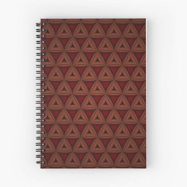 Item preview, Red Geometric Triangle Pattern Seamless Repeating Design designed and sold by IntelliMindDesigns.