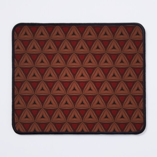 Item preview, Red Geometric Triangle Pattern Seamless Repeating Design designed and sold by IntelliMindDesigns.