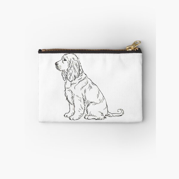 Item preview, Cocker Spaniel Dog Sitting Profile designed and sold by Prints by Mat.