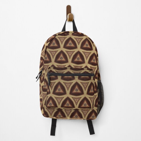 Item preview, Gold Geometric Triangle Pattern Elegant Repeating Design designed and sold by IntelliMindDesigns.