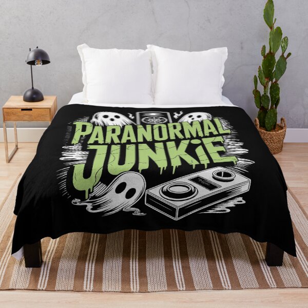 Item preview, Paranormal Junkie Funny Ghost Hunting Enthusiast Paranormal Investigator Gift designed and sold by Say It With Ink.