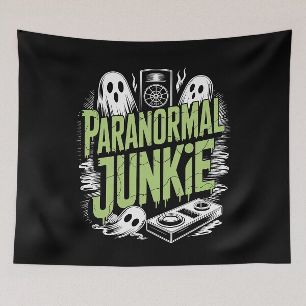 Item preview, Paranormal Junkie Funny Ghost Hunting Enthusiast Paranormal Investigator Gift designed and sold by Say It With Ink.