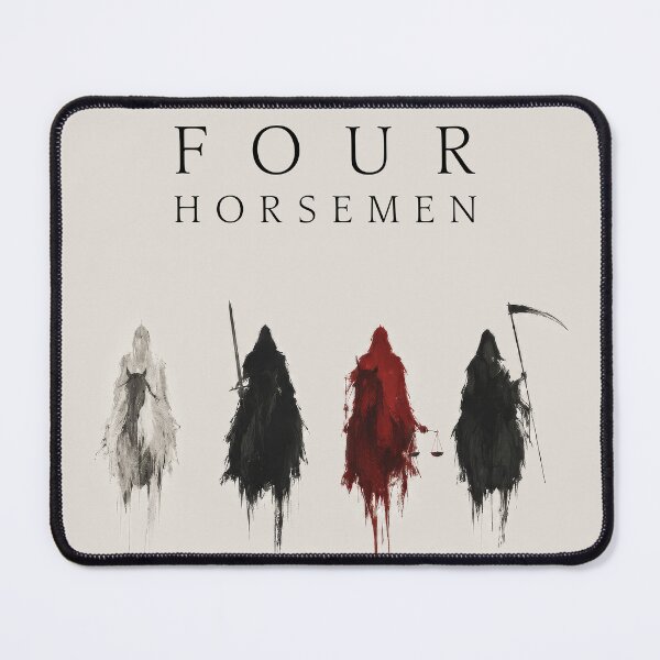 Item preview, Four Horsemen of the Apocalypse Movie Poster designed and sold by PetsArt.