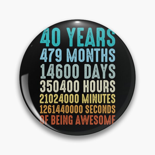 Item preview, 40 Year Old Vintage 40th Birthday Funny Gift designed and sold by FernaRoje.