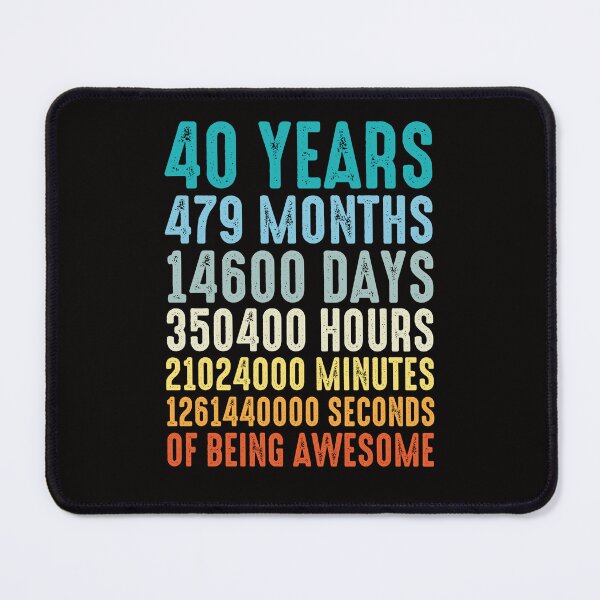 Item preview, 40 Year Old Vintage 40th Birthday Funny Gift designed and sold by FernaRoje.