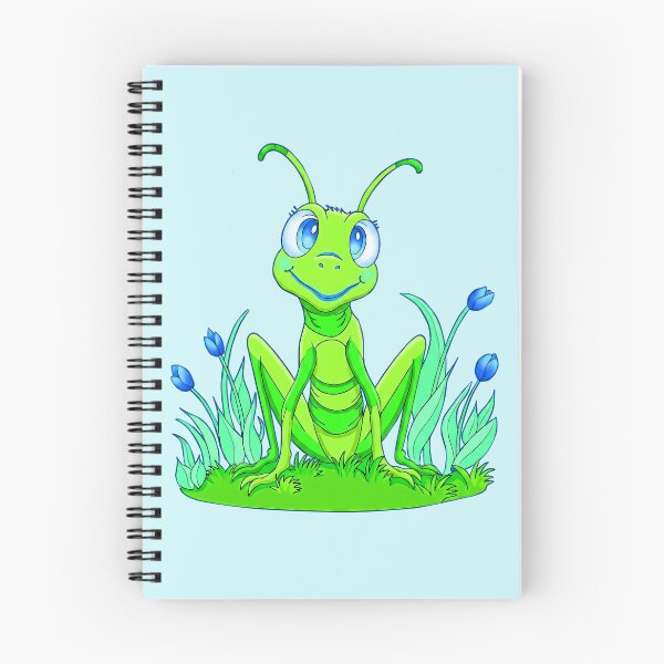 Item preview, Cute Fun Perky Grasshopper Cartoon Style designed and sold by LaRoach Digital Arts.