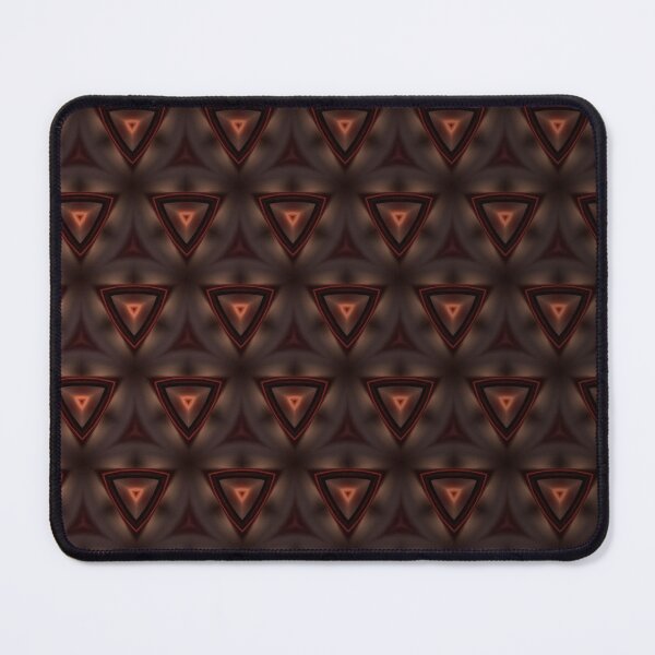 Item preview, Dark Red Geometric Triangle Pattern Gradient Design designed and sold by IntelliMindDesigns.