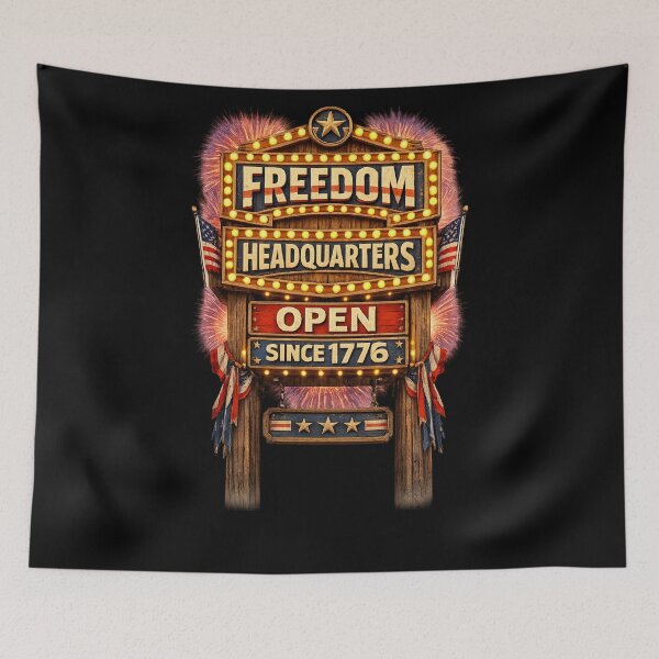 Item preview, Freedom Headquarters 4th of July Gift designed and sold by XYZ Studio.