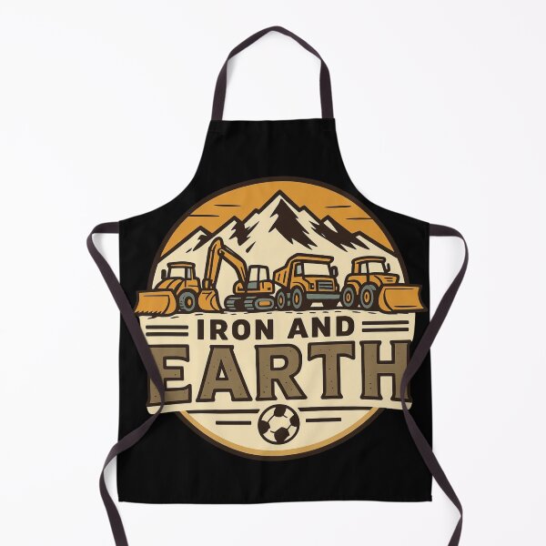 Item preview, Iron And Earth Construction Equipment Badge designed and sold by kakmi-art.