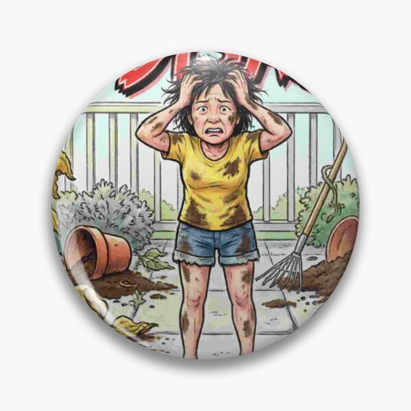 Item preview, - Gardening Fail Funny Cartoon* designed and sold by Petringo.