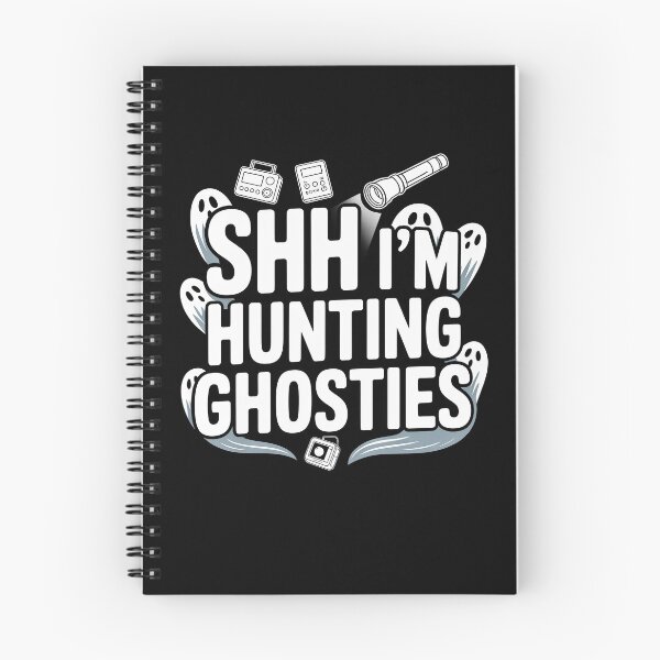 Item preview, Shh I'm Hunting Ghosties Funny Ghost Hunter Paranormal Halloween Gift designed and sold by Say It With Ink.