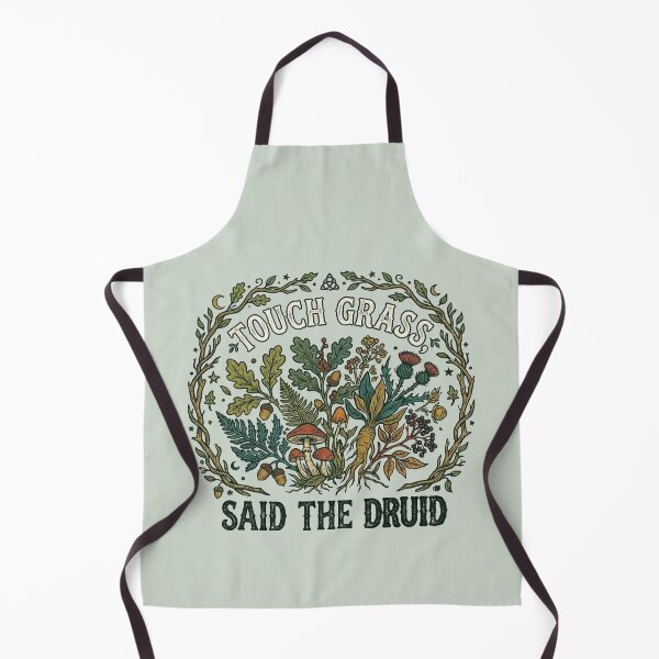 Item preview, Touch Grass, Said the Druid designed and sold by witchlingart.