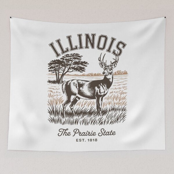Item preview, Illinois The Prairie State designed and sold by Whereiskim.