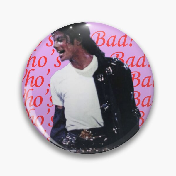 Item preview, Michael Jackson, Who's Bad designed and sold by Lucyluvsart.