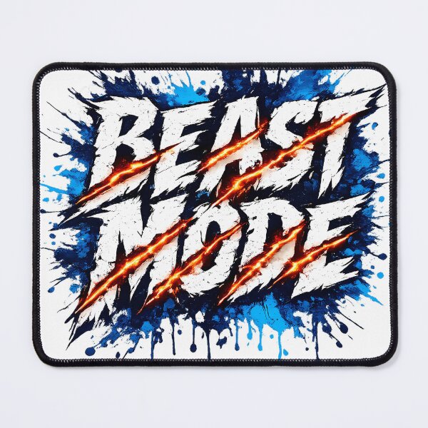 Item preview, Beast Mode Claw Slash Typography designed and sold by Strange man.