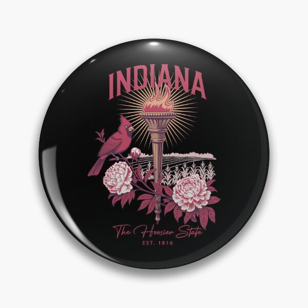 Item preview, Indiana The Hoosier State designed and sold by Whereiskim.