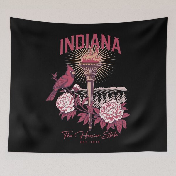 Item preview, Indiana The Hoosier State designed and sold by Whereiskim.