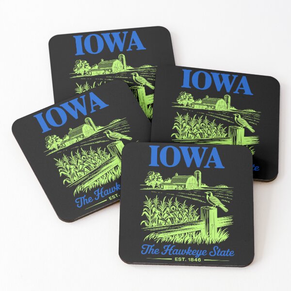 Item preview, Iowa The Hawkeye State designed and sold by Whereiskim.