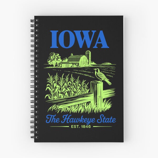 Item preview, Iowa The Hawkeye State designed and sold by Whereiskim.