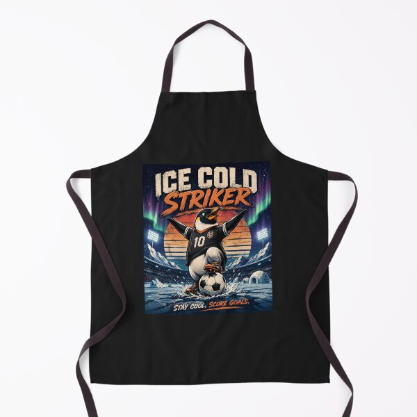 Item preview, Funny Football Penguin T-Shirt | Ice Cold Striker Retro Sports Design | Soccer Lover Gift designed and sold by MedRoh.
