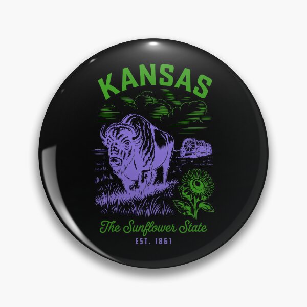 Item preview, Kansas The Sunflower State designed and sold by Whereiskim.