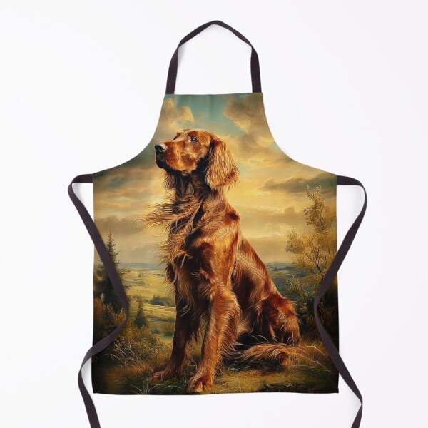 Item preview, Irish Setter in a Landscape designed and sold by PetsArt.