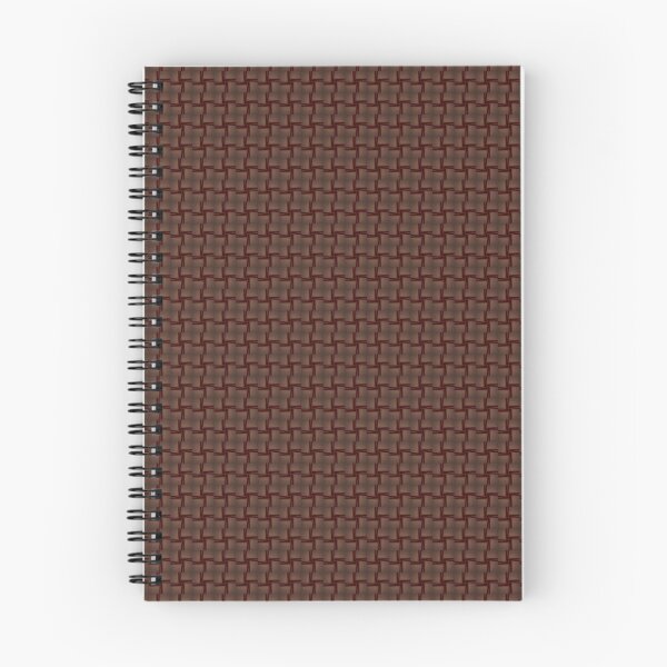Item preview, Brown Fine Grid Texture Subtle Repeating Pattern designed and sold by IntelliMindDesigns.