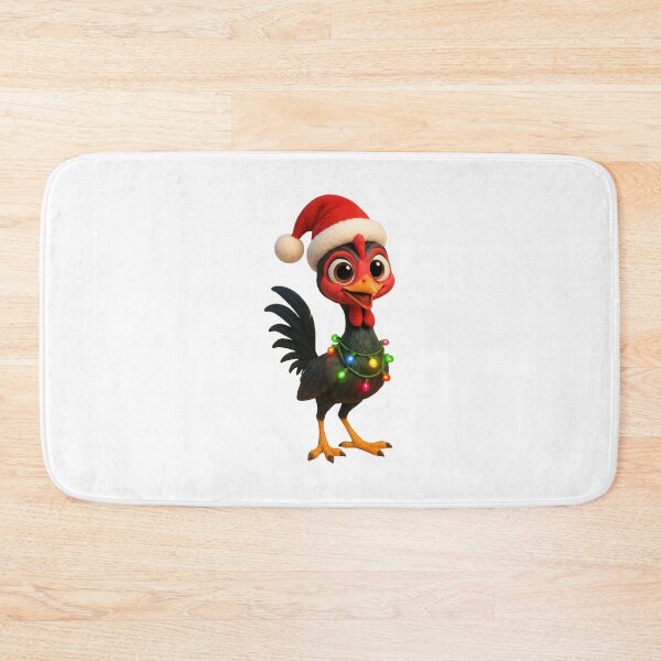 Item preview, Christmas Modern Game Chicken designed and sold by Sillytoe.