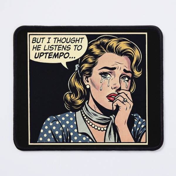 Item preview, Crying Comic Girl Uptempo Hardcore Rave Meme designed and sold by SPAZE-Typo.