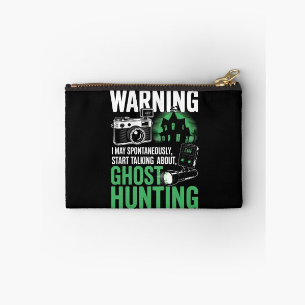 Item preview, Warning I May Spontaneously Start Talking About Ghost Hunting Paranormal Gift designed and sold by Say It With Ink.
