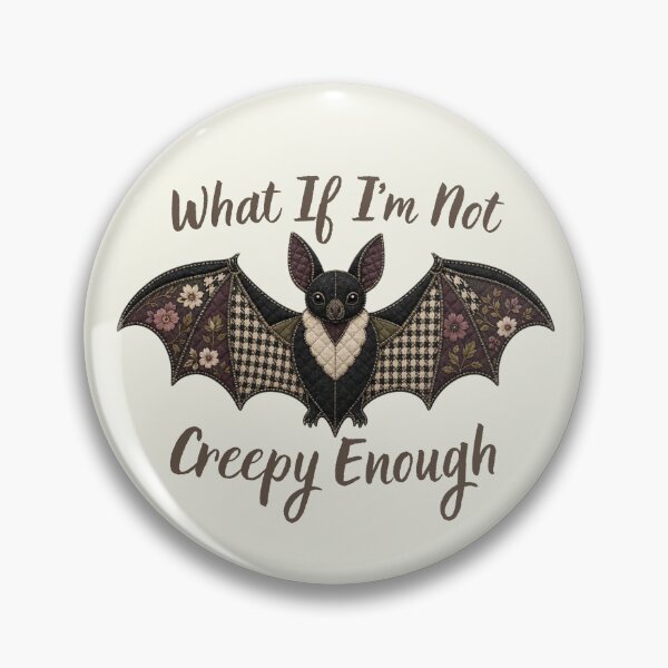Item preview, Bats What If I'm Not Creepy Enough Cottagecore Batty Vintage designed and sold by SunfullyYours.