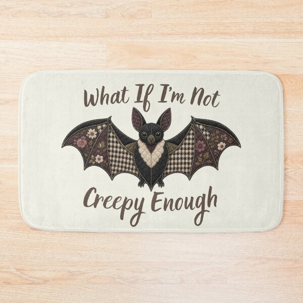 Item preview, Bats What If I'm Not Creepy Enough Cottagecore Batty Vintage designed and sold by SunfullyYours.