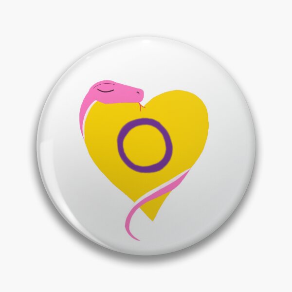 Item preview,  Snake Hugs: Intersex Flag  designed and sold by gaydragongeek.