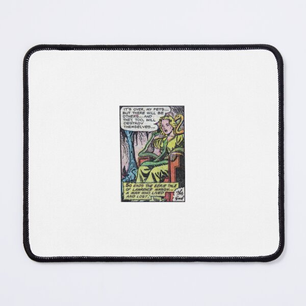 Item preview, Vintage Horror Comic Woman with Snake Retro Pulp Dark Fantasy designed and sold by Lilith.3x313 Vault.