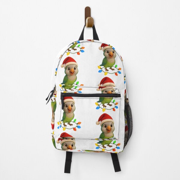 Item preview, Christmas Monk Parakeet designed and sold by Sillytoe.