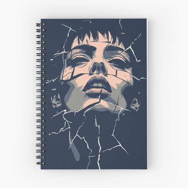Item preview, Shattered Glass Dark Surrealism Portrait designed and sold by ERODED SELF.